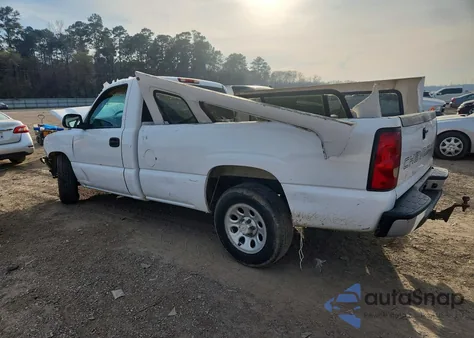 2006 Chevrolet Silverado C1500 из США, поврежденный, VIN 3GCEC14X36G248807